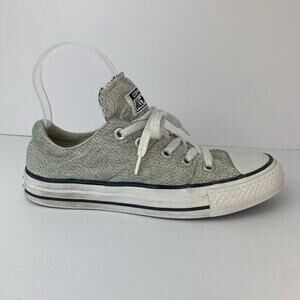 Converse Chuck Taylor All Star Madison Low Black and White Lace Up Shoes Size 6